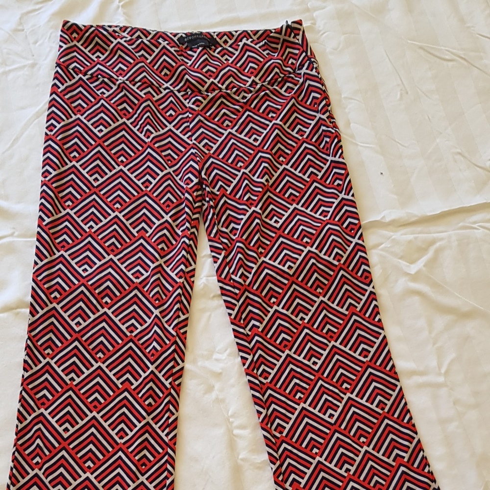 BCBG fun patterned pants